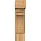 Ekena Millwork Olympic Block Rough Sawn Bracket w/ Offset Brace, Western Red Cedar, 8"W x 20"D x 32"H BKT0806X20X32OLY05RWR - alternate 4